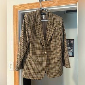 Sag Harbr Tweed Blazer